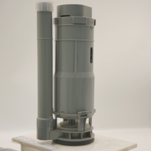 Robinet de chasse d'eau de toilette traditionnel personnalisé en plastique ABS, économie d'eau, écologique, chasse d'eau à poussoir durable, toilettes 1 ou 2 pièces, support OEM - Product Image 1