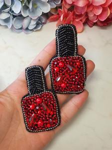 Llaveros Bordados con Cuentas y Accesorios para Bolsos con Cuentas de Semilla, Llaveros Hechos a Mano con Bordado de Cuentas de Semilla para Festivales - Product Image 4