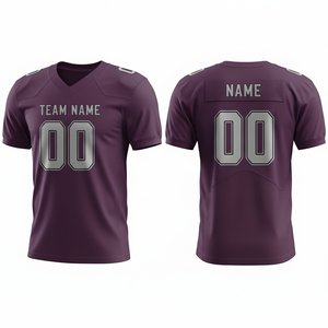 Maillot de football américain personnalisable pour hommes et jeunes, respirant, à manches courtes, uniforme de jeu d'équipe personnalisé pour adultes - Product Image 6