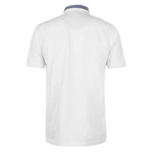 Polo en coton 100% unisexe pour hommes, manches complètes, col court tricoté de haute qualité, anti-rétrécissement, anti-rides, solide et dur - Product Image 2