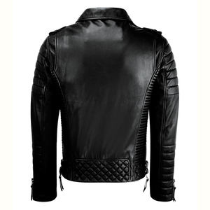 Chaqueta de cuero con logotipo personalizado para hombre, chaqueta profesional de calidad superior, cómoda y vendida para hombre - Product Image 6