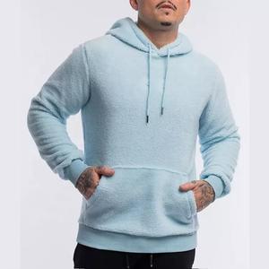Top Quality Latest <b>Men's</b> Plus Size <b>Hoodie</b> Unisex Thermal Heavy Weight Shearling Fleece <b>Sherpa</b> <b>Hoodie</b> Custom Zip up Hoodies - Product Image 3