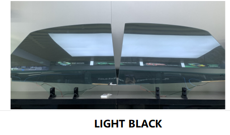 negro claro*4 piezas (PDLC-A)