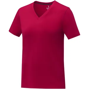 T-shirt à col en V pour femme Somoto Custom Merchandising pour t-shirts promotionnels - Product Image 5