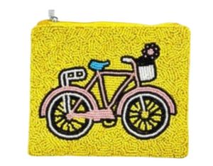 กระเป๋าถือสำหรับเด็กผู้หญิง,กระเป๋าใส่เหรียญพร้อมลูกปัดมือสไตล์กุญแจวัสดุขนาดเล็ก - Product Image 4