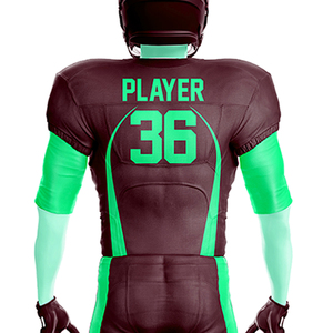 Vêtements d'équipe de sport Ensemble d'uniformes de football de qualité supérieure Tops de football américain Maillot de football américain - Product Image 6