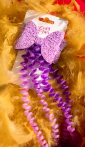 Clip per Capelli Coily con Glitter Luminosi al Buio in Materiale Sintetico per Extension - Product Image 4