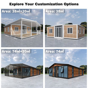 Maison Modulaire Complète Tropicale Résistante aux Intempéries 20 pieds Ventilée Extensible Préfabriquée pour le Site <span class=keywords><strong>de</strong></span> l'Île <span class=keywords><strong>de</strong></span> la Réunion - Product Image 4
