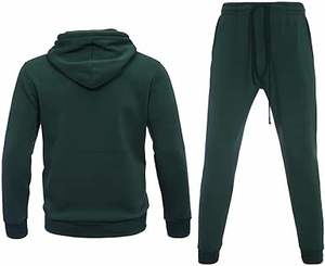 Hoodie sweat suit for men and <b>women</b> Full-Zip <b>fleece</b> track suits casual <b>jogger</b> set outdoor sportswear - Product Image 4