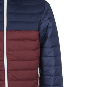 Veste d'hiver matelassée en toile de haute qualité pour hommes et femmes, logo personnalisé, col montant, style streetwear - Product Image 2