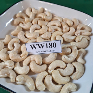 Hot Sale! SANTIGO Kaju Badam W180 Cashew <b>Nuts</b> Cashew <b>Kernels</b> W180 Low MOQ - Product Image 1