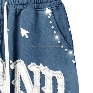 Casual Gym Workout Track Pants Comfortable <b>Slim</b> <b>Fit</b> Tapered Sweatpants With Zipper Pockets <b>Jogger</b> washed <b>men's</b> pants - Product Image 5