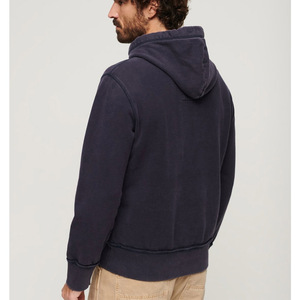 เสื้อฮู้ดซิปผ้าฟลีซโพลีเอสเตอร์/คอตตอนสำหรับผู้ชาย ทรงปกติ นุ่มสบาย ระบายอากาศได้ดี เหมาะสำหรับฤดูหนาว ผลิตโดยผู้ผลิต OEM รับผลิตขั้นต่ำจำนวนน้อย - Product Image 2