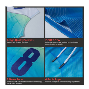 Vente en gros OEM uniformes et maillots de volley-ball pour adultes conçus sur mesure ensembles imprimés de vêtements de sport - Product Image 6