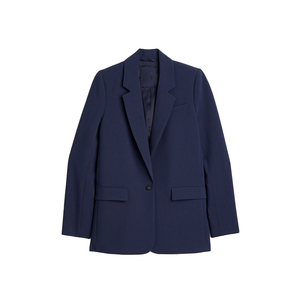 Affaires décontracté bureau unisexe porter femmes Blazer femmes bleu marine surdimensionné simple bouton Blazer 2026 - Product Image 4
