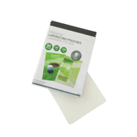Film de plastification thermique antistatique mat pour cartes d'identité, format A4, pochettes de plastification