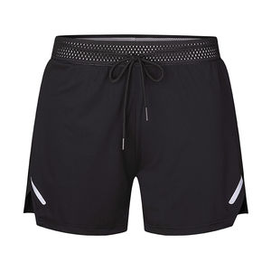 กางเกงขาสั้นออกกำลังกายแนวสตรีทของผู้ชายกางเกงขาสั้นน้ำหนักเบาระบายอากาศได้ดีกางเกงวิ่งออกกำลังกายเล่นยิมแบบตาข่ายยืดหยุ่น - Product Image 1