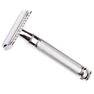 Maquinilla de afeitar de seguridad ajustable para hombre de calidad profesional más vendida, hoja afilada de acero inoxidable para uso corporal - Product Image 4