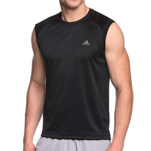 Venta al por mayor de verano de algodón Rib Tank Top para hombres logotipo personalizado básico deporte gimnasio camiseta sin mangas con Pakistán algodón - Product Image 3