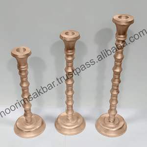 Portavelas de aluminio clásico elegante personalizable hecho a mano con diseño de bola con impresión de logotipo personalizado para decoración del hogar y Navidad - Product Image 5