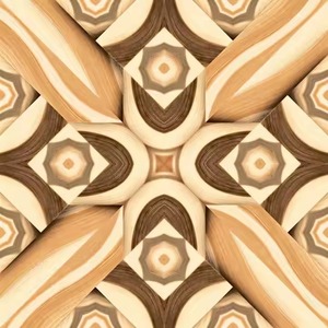 กระเบื้องเซรามิกพิมพ์ดิจิตอลขนาด400x400มม. พื้นหินอ่อนทำจากไม้ขัดเงามองหาของตกแต่งผนังสำหรับการตกแต่งภายในห้องน้ำกลางแจ้งในร่ม - Product Image 2