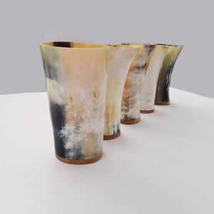 Vaso de Chupito Corto Moderno Pulido de Primera Calidad, Diseño Ecológico, Toque Artesanal Tradicional para Bebidas Modernas, Económico - Product Image 4