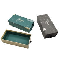 Boîtes cadeaux magnétiques personnalisées haut de gamme imprimées UV, finition mate noire, boîtes rigides, acceptent les tailles personnalisées, emballage cadeau