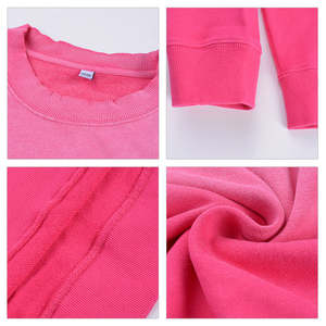 Vente en gros de sweats à capuche unisexes 400 GSM Sweatshirts lourds Prix d'usine Premium Sweatshirts chauds doux et confortables - Product Image 6