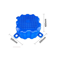 Plateforme flottante en plastique HDPE pour sports nautiques en plein air, ponton, quai, bouée, fabriqué à Shanghai, bonne qualité, livraison rapide