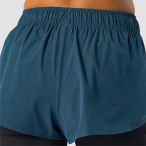Pantalones cortos de gimnasio 2 en 1 para mujer con forro interior: de apoyo y flexibles, ideales para todo tipo de ejercicio y Deportes - Product Image 6