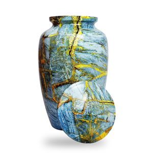 Handcrafted Aluminum Cremation Urns Elegant <b>Keepsake</b> & Adult Size Leakproof Durable Engravable <b>Memorial</b> Urns - Product Image 3