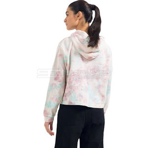 Sweat-shirts pour femmes de haute qualité, design élégant et nouveau, avec col à capuche uni pour l'hiver, logo sur le devant - Product Image 4