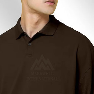 Camisetas Polo Extra Grandes de Moda para Hombre, Camisetas Polo Extra Grandes de Tela de Algodón para Hombre, Camisetas Polo Extra Grandes de Nuevo Estilo para Hombre - Product Image 3