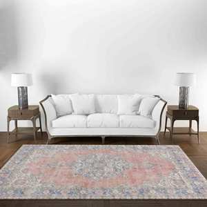 Tapis imprimé floral : design marocain moderne, accent rouge luxueux pour salle de bain, tapis doux non tissé - Product Image 3