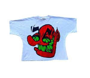 เสื้อยืดแขนสั้นสำหรับผู้ชายเสื้อยืดครอปทรงบ็อกซี่สำหรับผู้ชายเสื้อยืดพิมพ์ลายดีทีจีเสื้อยืดพิมพ์ลายเสื้อยืดพิมพ์ลายเสื้อยืดหนัก - Product Image 4