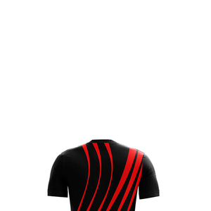 <b>Light</b> Weight Comfortable Men Sports Wear American Football Uniform Black Shirt and Pant Soccer Uniform <b>Cheap</b> Price - Product Image 5