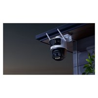 Caméra IP de surveillance extérieure CRUISER Pano Z Blanche 3K 2880x1620 CMOS avec WiFi, suivi IA et stockage cloud