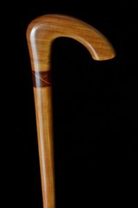 15 años de diseño personalizado de fábrica Popular 122cm barnizado Camping madera senderismo bastón - Product Image 4