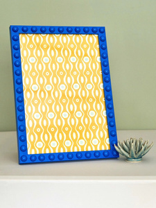 Cadre photo en laque Bobbin, cadre photo décoratif classique avec des couleurs vibrantes, cadre photo élégant et brillant pour l'affichage mural ou sur table - Product Image 4