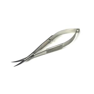 High Quality Customizable Logo Nail Art Beauty <b>Tool</b> Stainless Steel Manicure Scissors with Sharp Curved & Straight Blade - Product Image 3