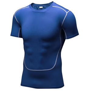 OEM Hombres Logotipo Personalizado Fitness Manga Corta Rash Guard Manga Completa Secado Rápido Correr Gimnasio Fitness Medias Hombres Ropa Deportiva - Product Image 3