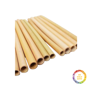 หลอดไม้ไผ่คุณภาพสูงสำหรับสมูทตี้น้ำผลไม้และเครื่องดื่มเย็น-นำกลับมาใช้ใหม่และย่อยสลายได้เพื่ออนาคตที่เป็นมิตรต่อสิ่งแวดล้อม - Product Image 4