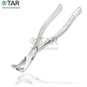 Fórceps de extracción de raíz #222 Molares inferiores Fórceps de extracción dental Premium universales Instrumentos médicos de dientes molares inferiores - Product Image 2