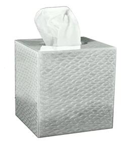 Porte-serviettes de couverture de boîte à mouchoirs en bois lavé blanc de qualité supérieure pour la Collection décorative de dessus de table d'hôtels et de restaurants de mariage - Product Image 5