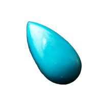 PDM Gems – Nouveauté : Cabochon de pierre précieuse turquoise 100 % naturelle, taille poire, pour la fabrication de pendentifs, disponible au prix de gros