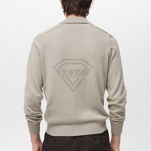 Polo de Golf que absorbe el sudor 100% algodón Ajuste estándar relajado con tapeta de 2 botones Rendimiento Polo de Golf para hombre - Product Image 2