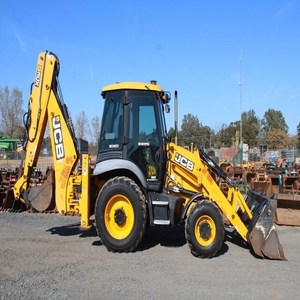 Original Quality Fairly Used JCB 3CX Backhoe Loader Tractor 4x4 Diesel Construction Machine with Gearbox & Front Loader Backhoe - Product Image 1