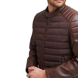 Veste en jean à col montant pour homme pour l'extérieur grande taille saison d'hiver-en solde - Product Image 3
