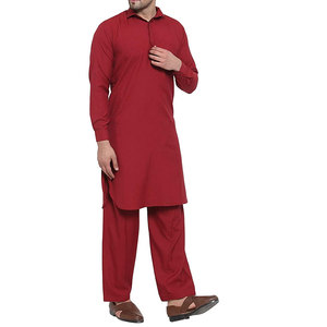 เสื้อผ้าคอตตอนสไตล์อินเดียและปากีสถานสำหรับผู้ชายจากดีไซเนอร์ shalwar kameez - Product Image 2