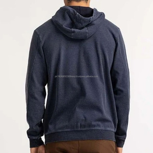 Sweat à capuche superposé de haute qualité, coupe et couture, manches longues, disponible en gros, sweats à capuche pour hommes - Product Image 4